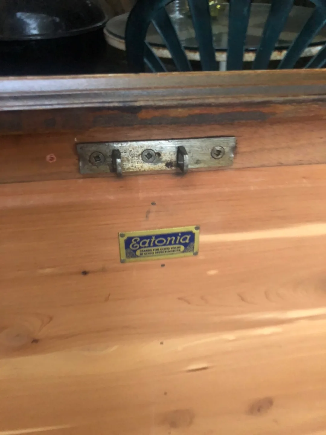 Vintage Eaton's Cedar Chest image indicator(3)