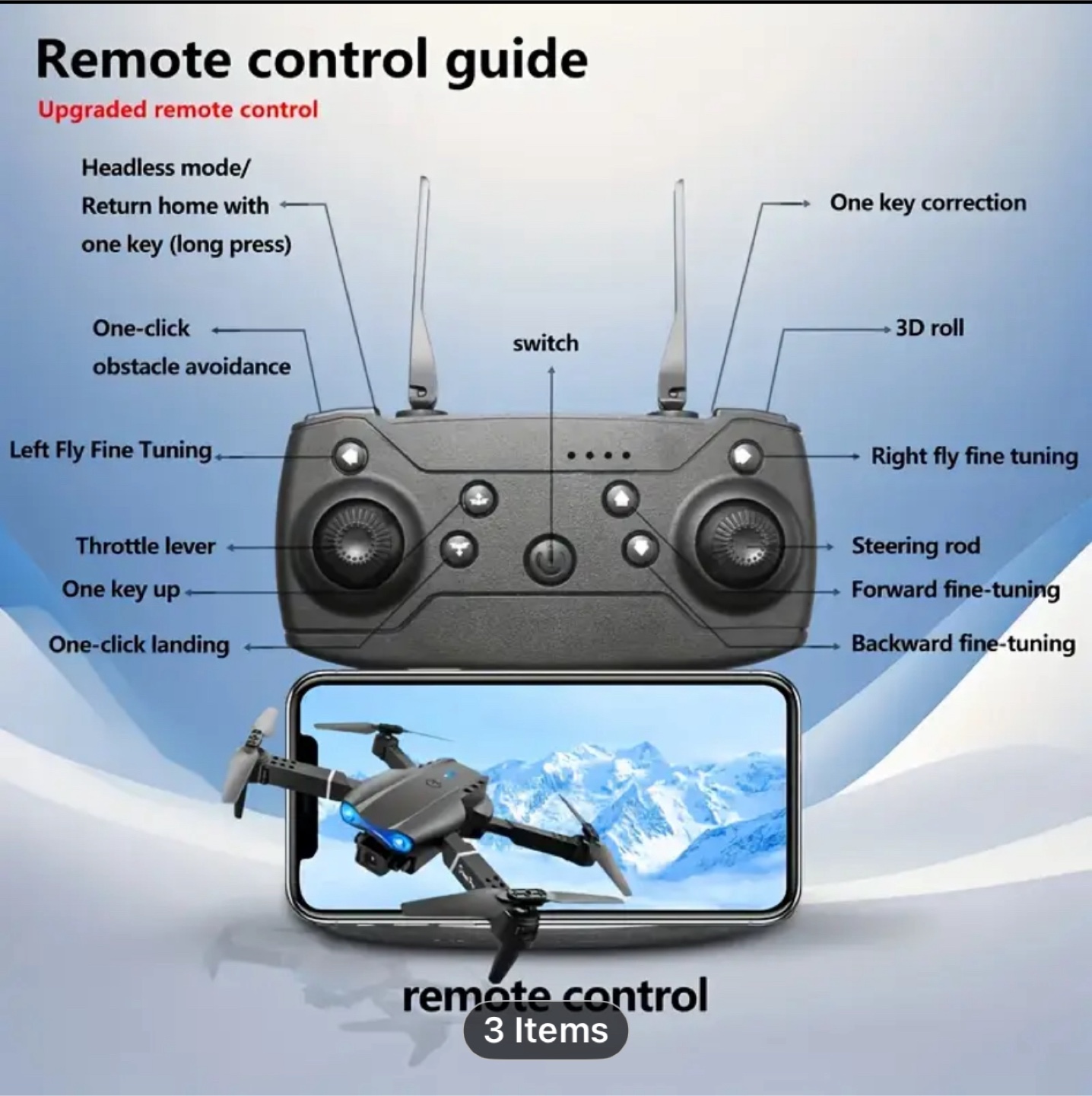 E99 Pro Drone with Dual Camera - New Upgrade - photo 5