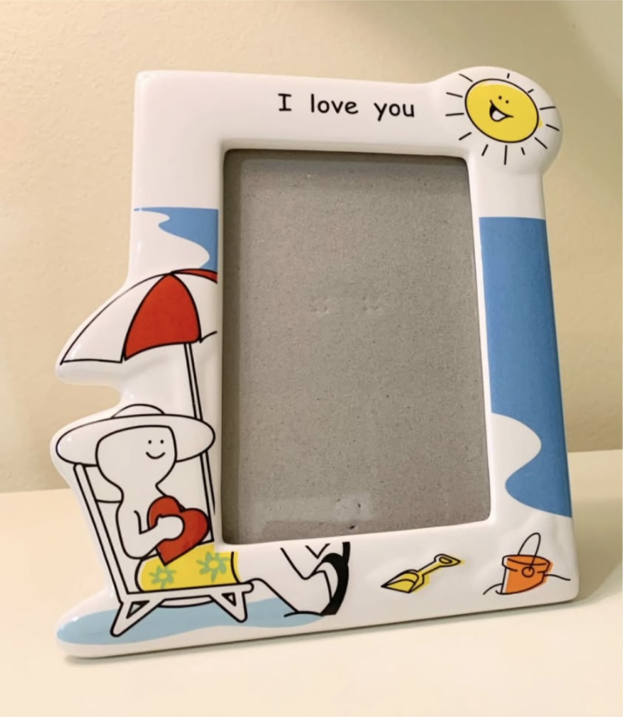 Adorable Beach-Themed Photo Frame
