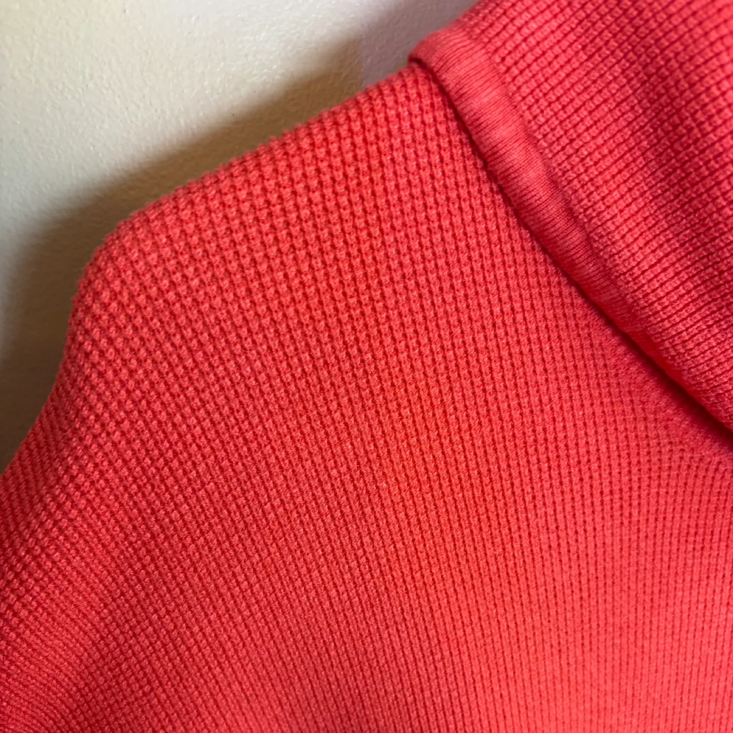 Jones New York Coral Waffle Knit Cowl Neck Drop Shoulder Sweater image indicator(3)