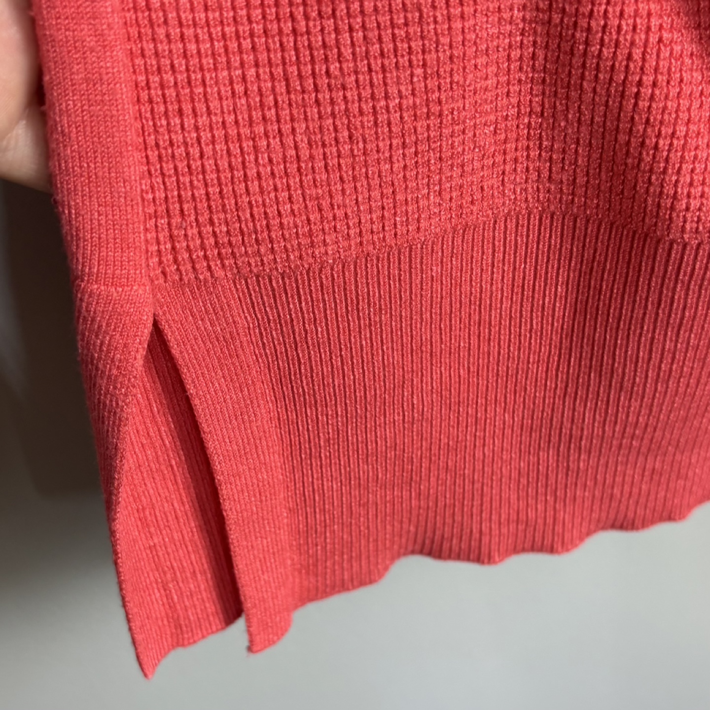 Jones New York Coral Waffle Knit Cowl Neck Drop Shoulder Sweater - photo 4