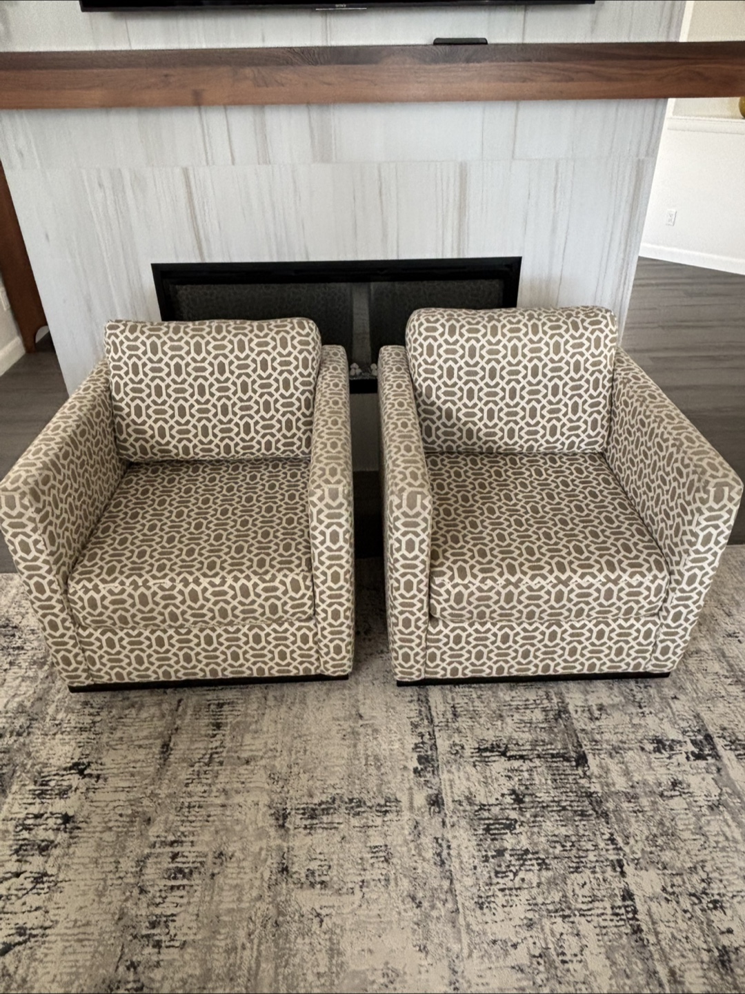 Pair of Legacy Classic Furniture Armchairs