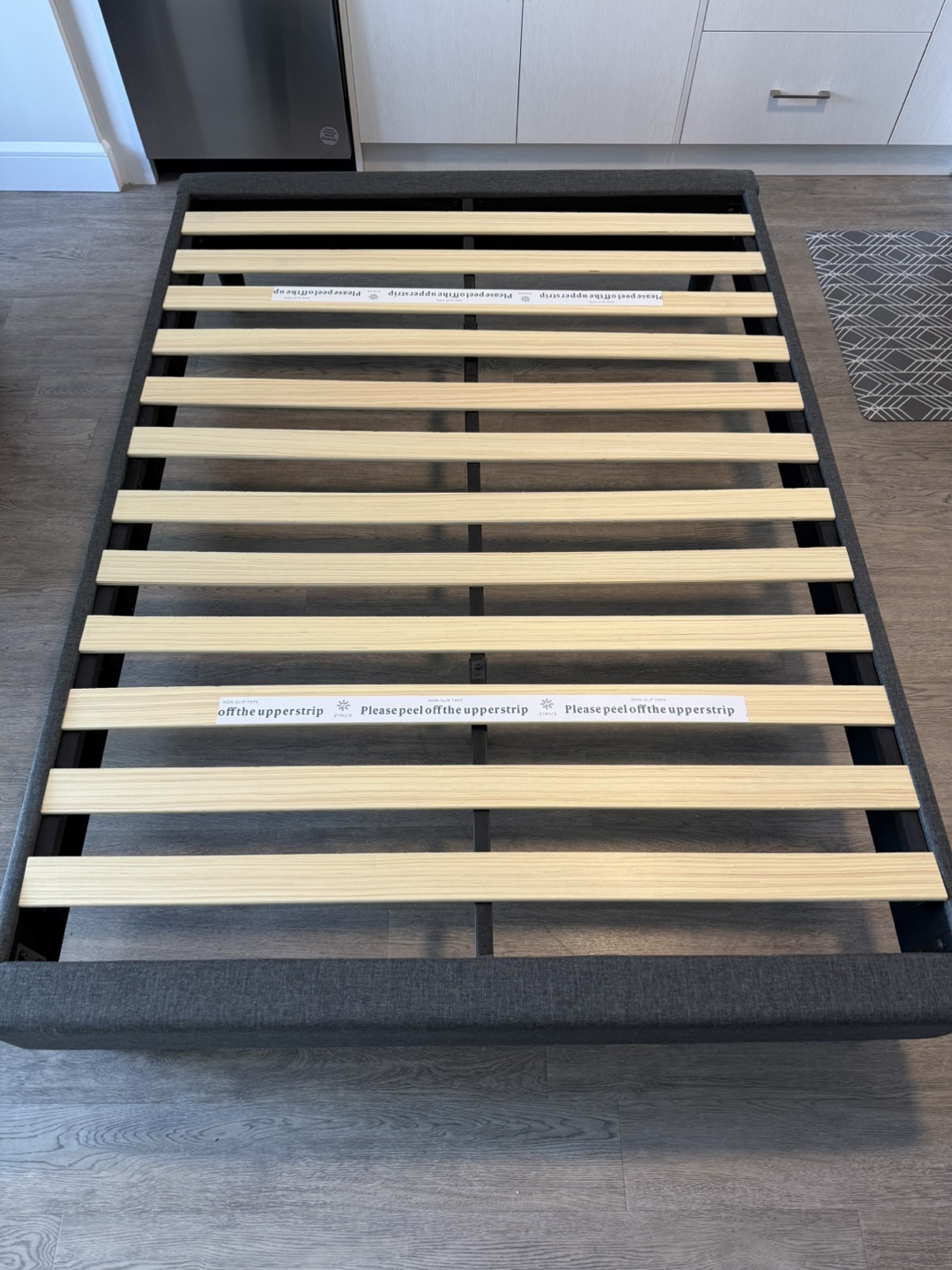 Double (Full) Size Upholstered Platform Bed Frame