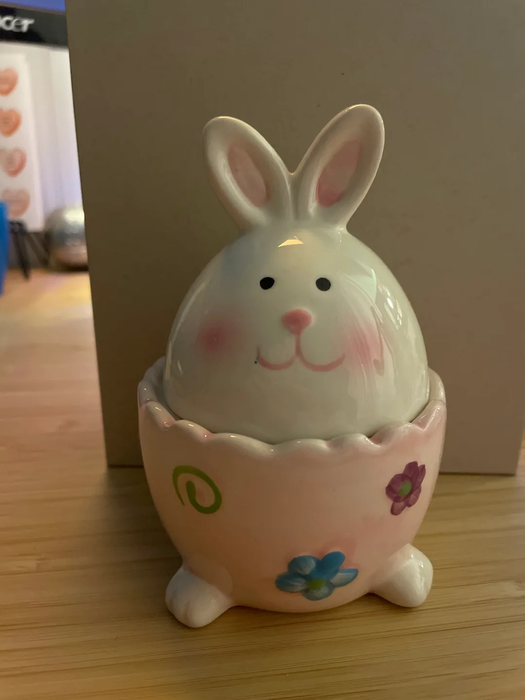 Adorable Ceramic Easter Bunny Egg Cup thumbnail