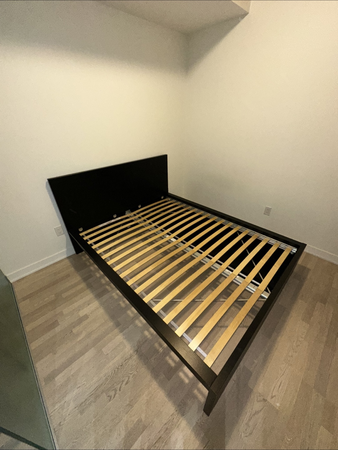 IKEA Queen Bed Frame with 2 Drawers - photo 3