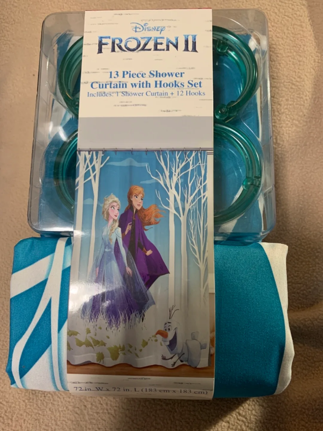 Disney Frozen II 13-Piece Shower Curtain Set thumbnail
