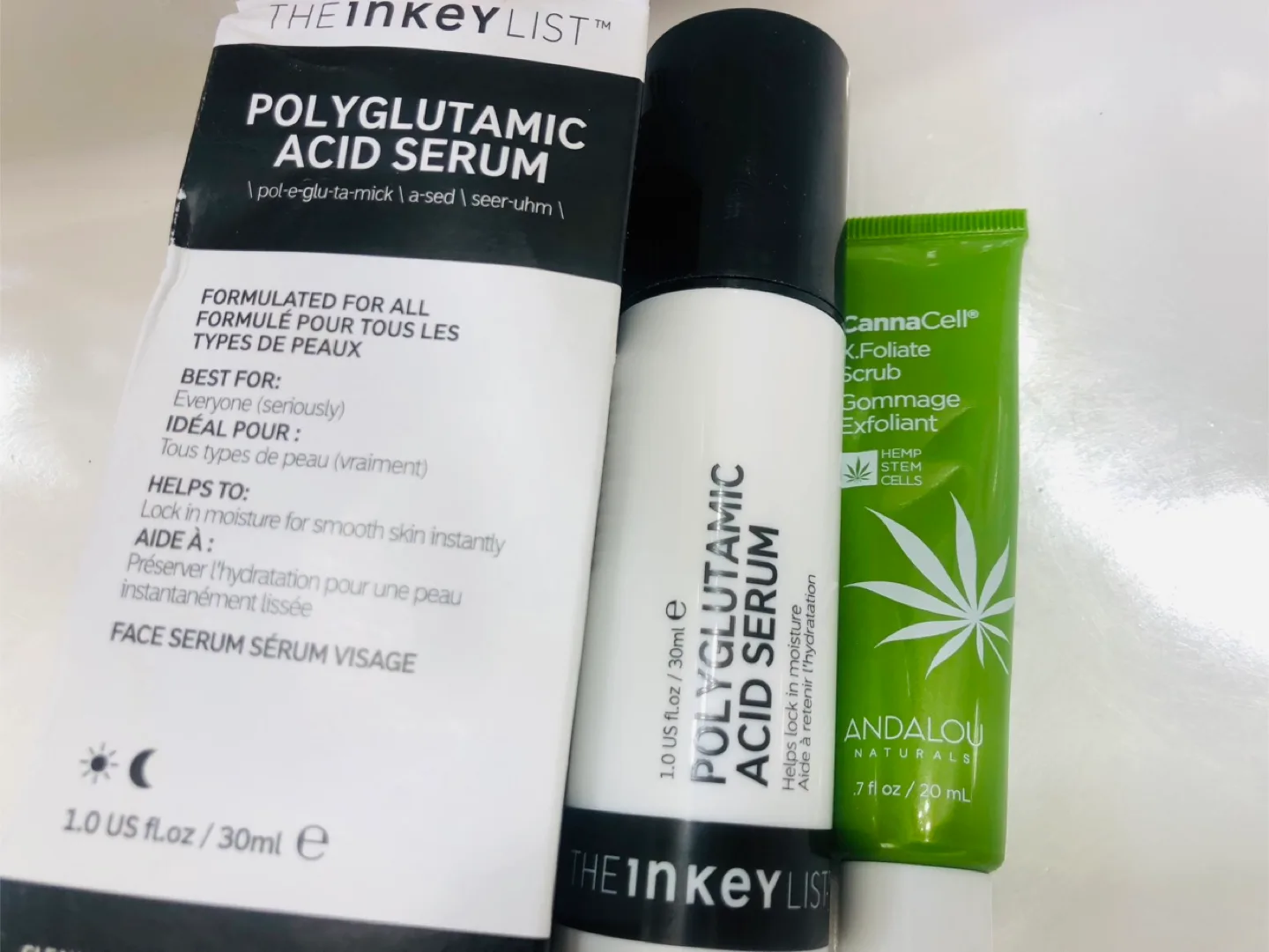 #freecycle The INKEY List Serum & Andalou Naturals Scrub thumbnail