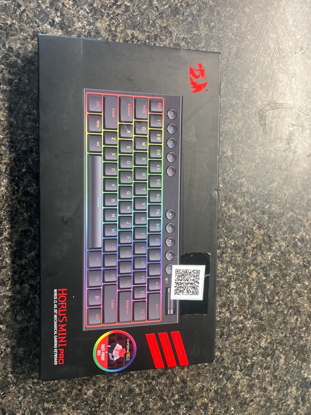 HORUS MINI PRO Wired Mechanical Gaming Keyboard thumbnail