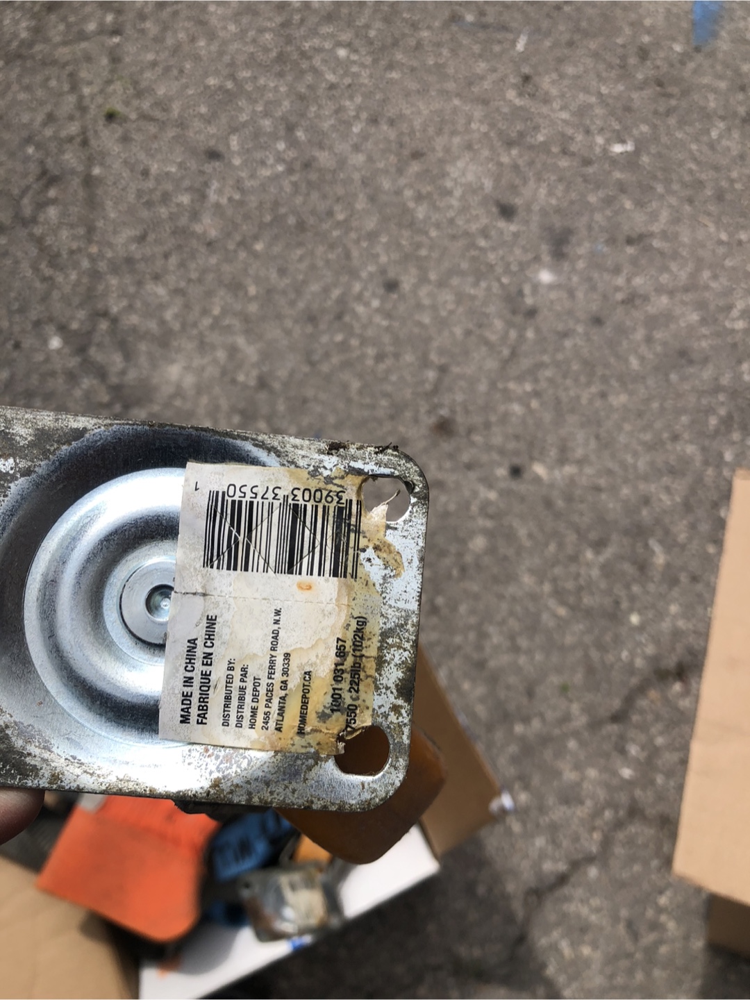 Used Caster Wheel with Plate - photo 2