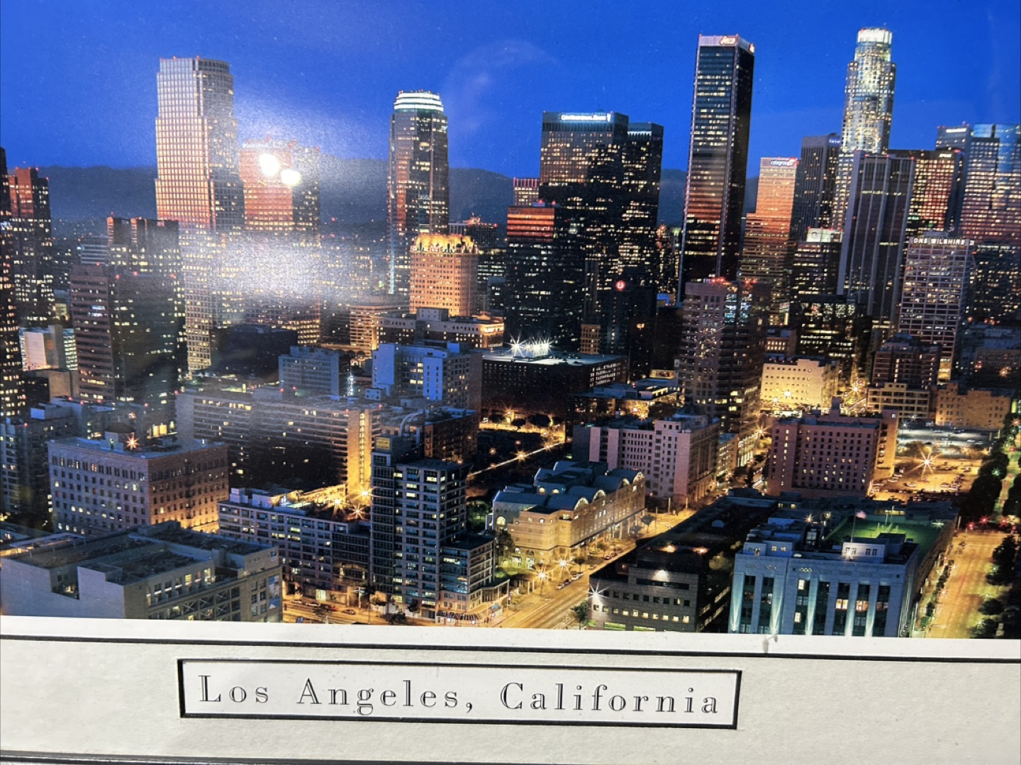 Los Angeles Cityscape Framed Print - photo 2