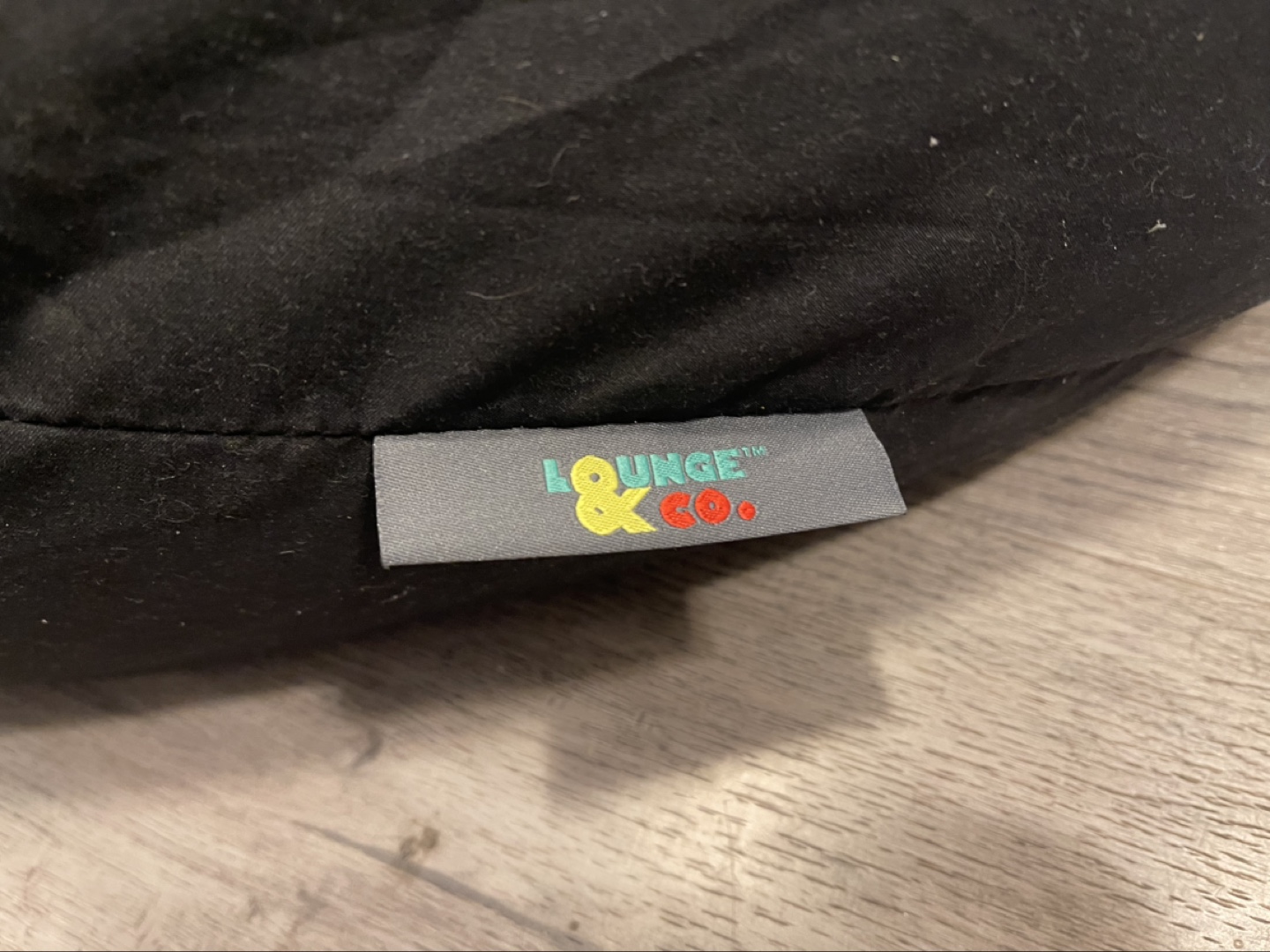 Lounge & Co. Black Beanbag Chair - photo 2