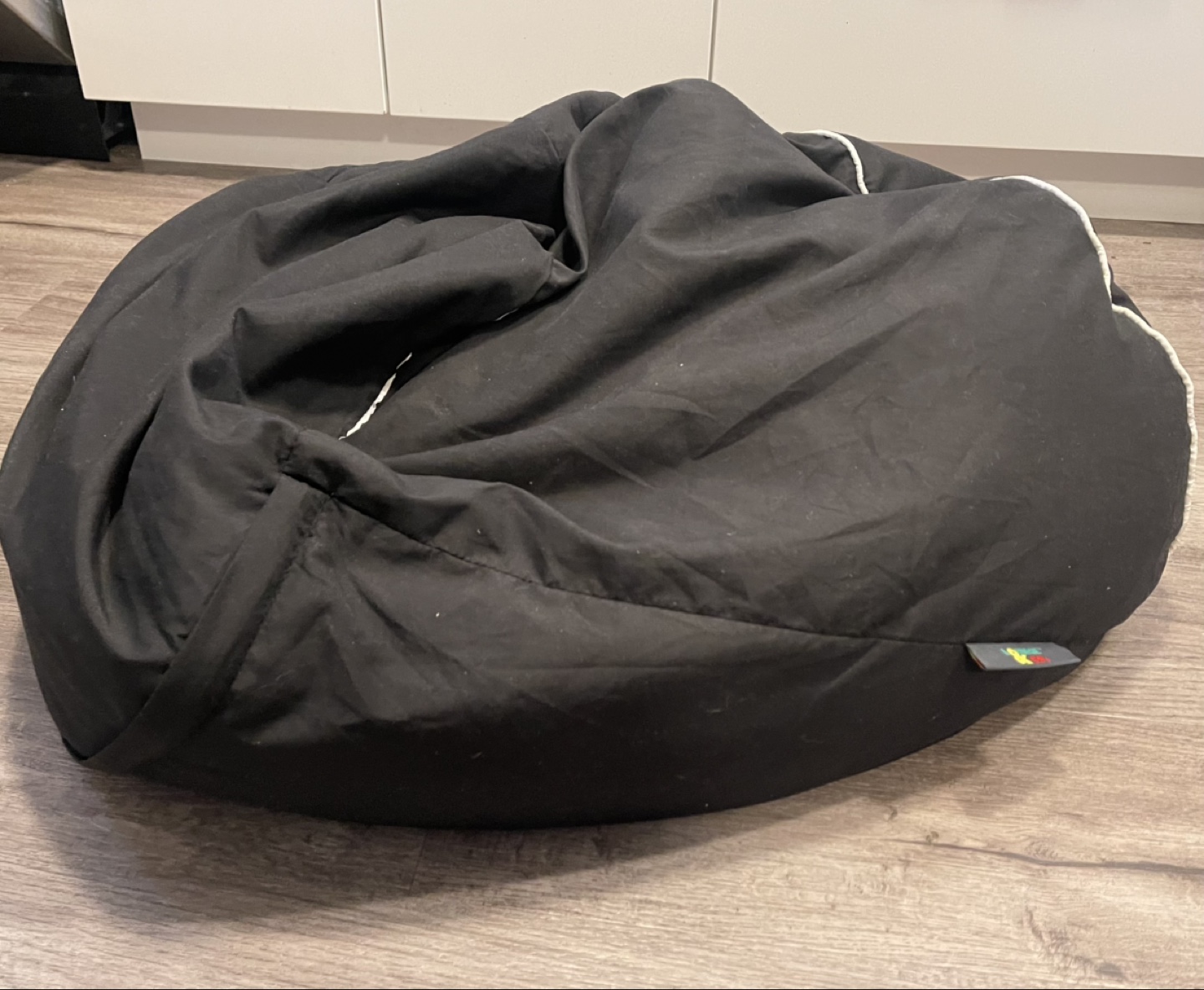 Lounge & Co. Black Beanbag Chair