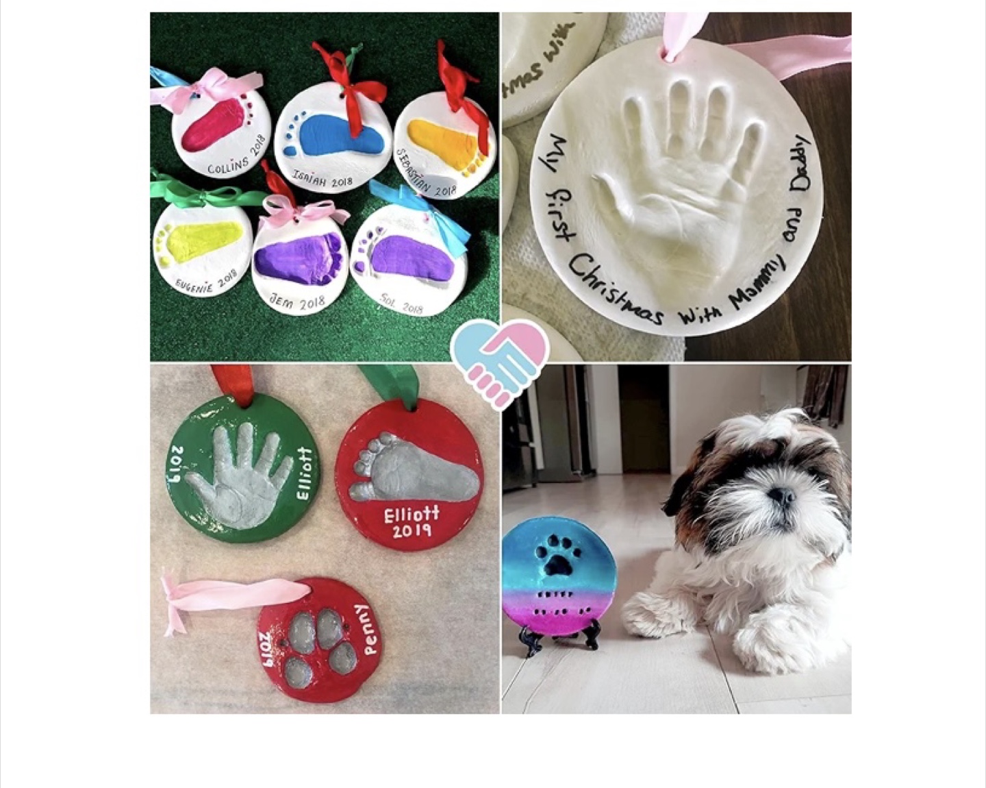 Luna Bean Baby Ornament Kit - Makes 2 Ornaments - photo 3