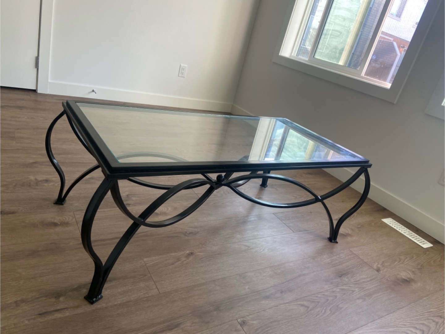 Glass Top Coffee Table