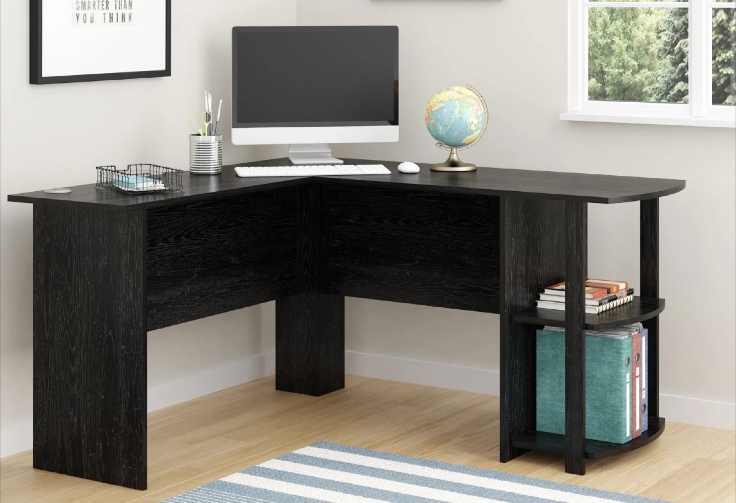 Corner Computer Desk with Storage