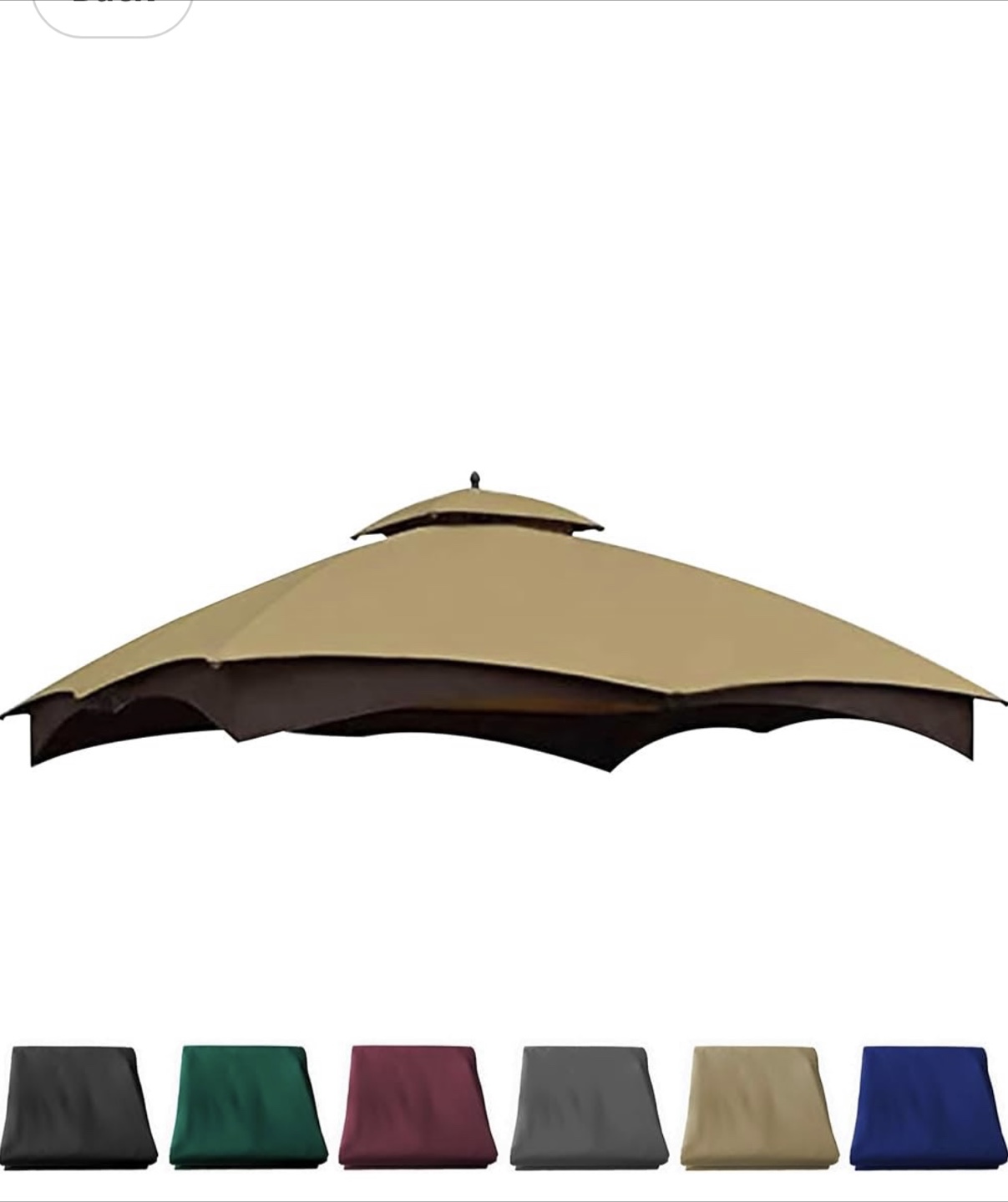 Lowe's Allen Roth 10x12 Gazebo Canopy Top Replacement