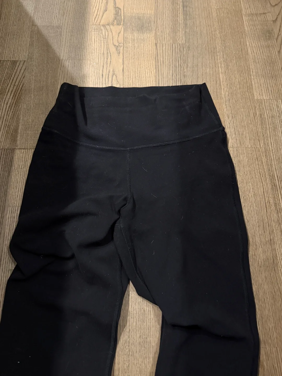 TnAction Butter Black Yoga Pants - Size Medium image indicator(2)