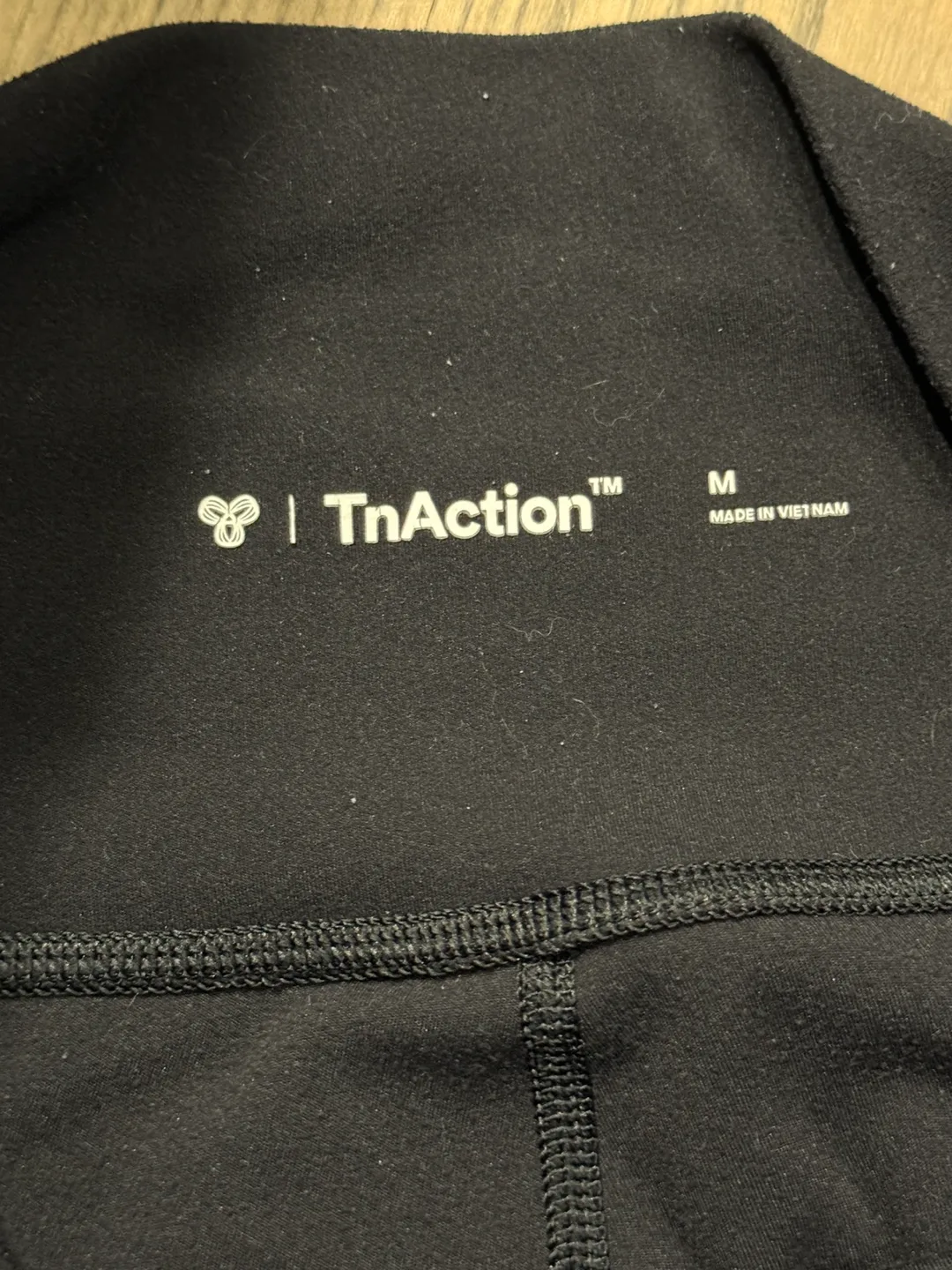 TnAction Butter Black Yoga Pants - Size Medium image indicator(3)