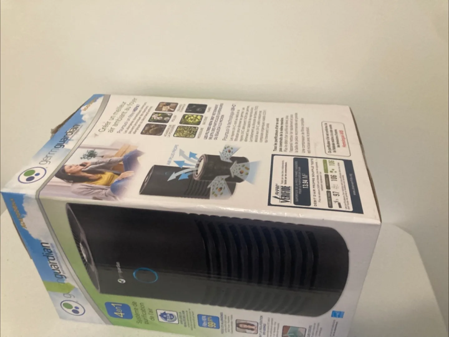 GermGuardian AC4700B 4-in-1 Air Purifying System image indicator(2)