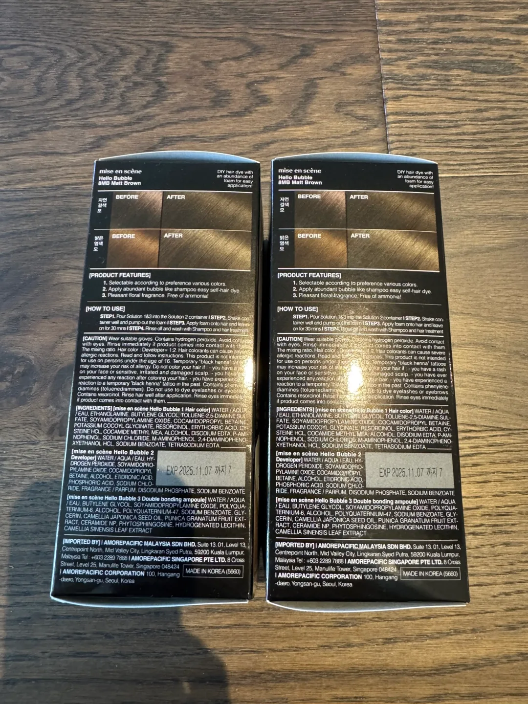 Mise en scène Hello Bubble DIY Hair Dye - 8MB Matt Brown image indicator(3)