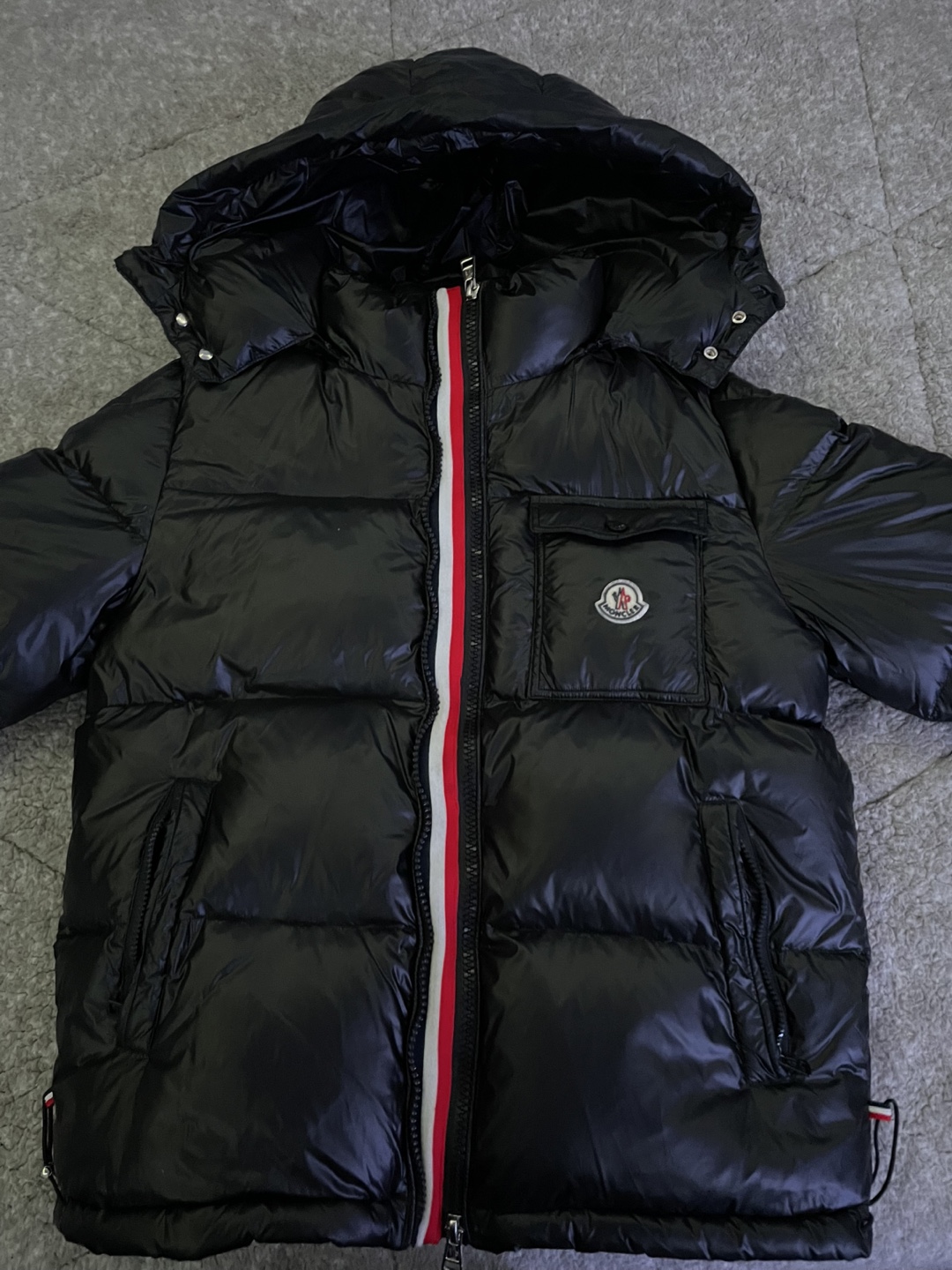 Moncler Black Puffer Jacket