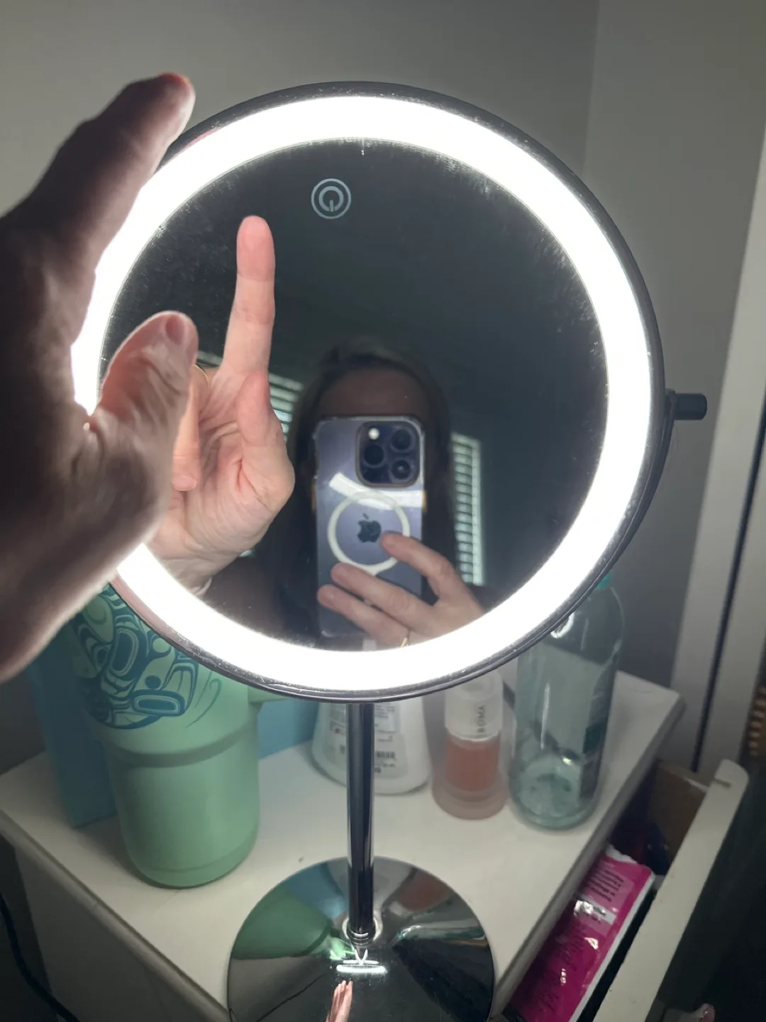 LED Lighted Vanity Mirror image indicator(4)