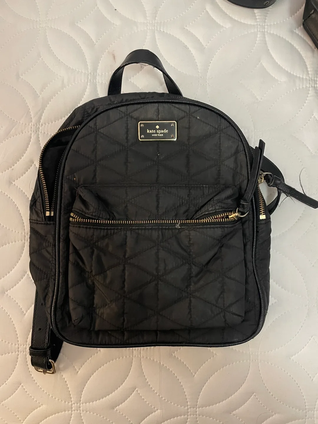 Kate Spade Nylon Black Backpack thumbnail