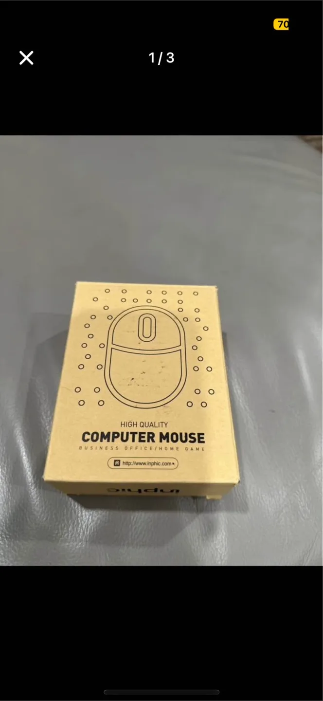 INPHIC Wireless Rechargeable Computer Mouse thumbnail