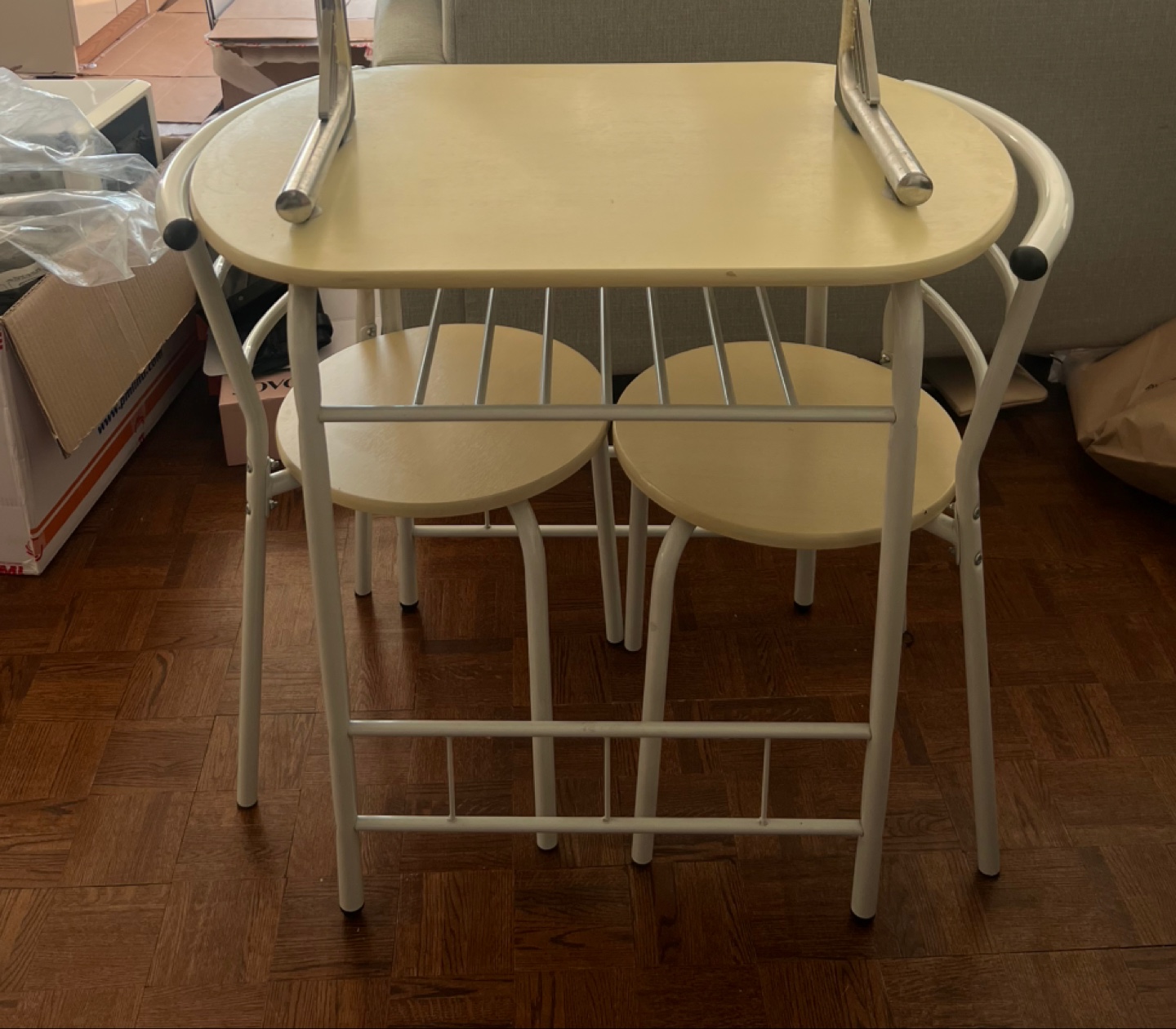 Small Kitchen Table Set with Two Chairs