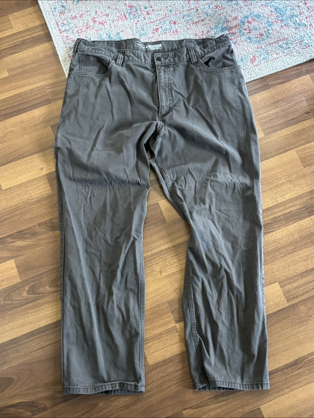 Men's Carhartt Dark Grey Work Pants - photo 2