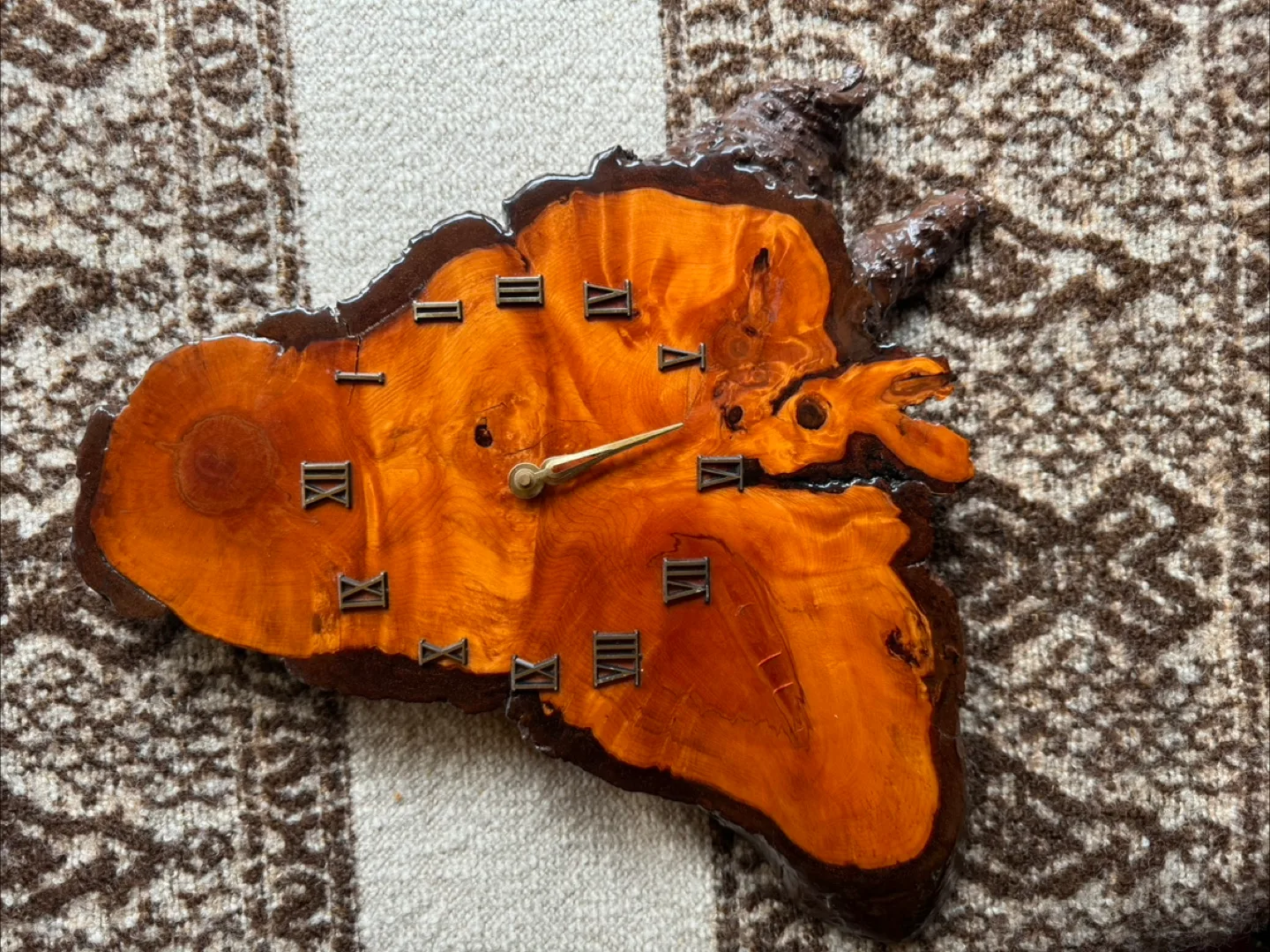 Unique Wooden Wall Clock