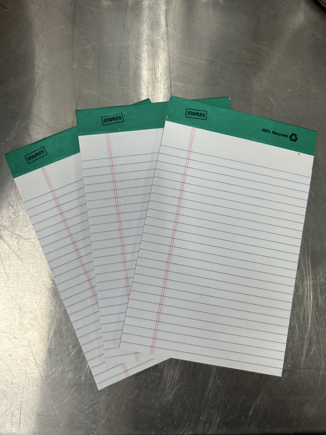 Staples Notepads - Pack of 3 #freecycle