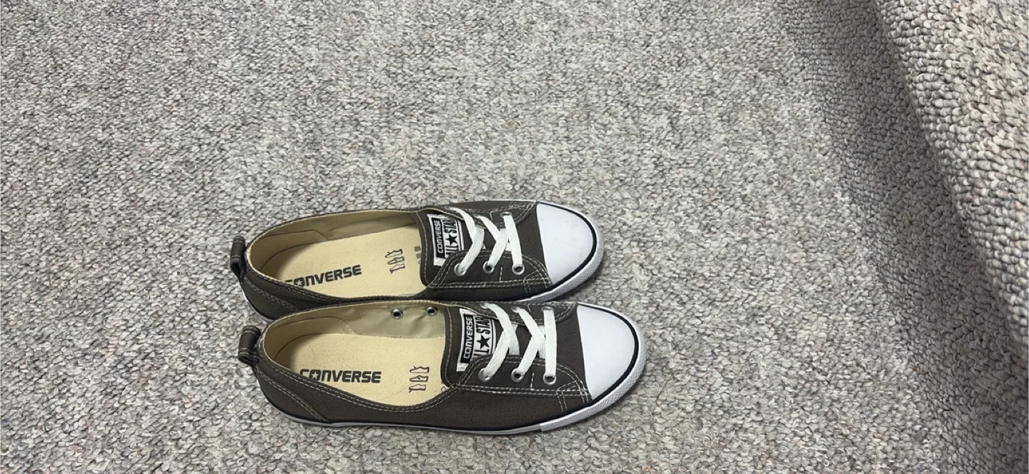 Converse Chuck Taylor All Star Dainty Slip-On Sneakers - Size 8 thumbnail