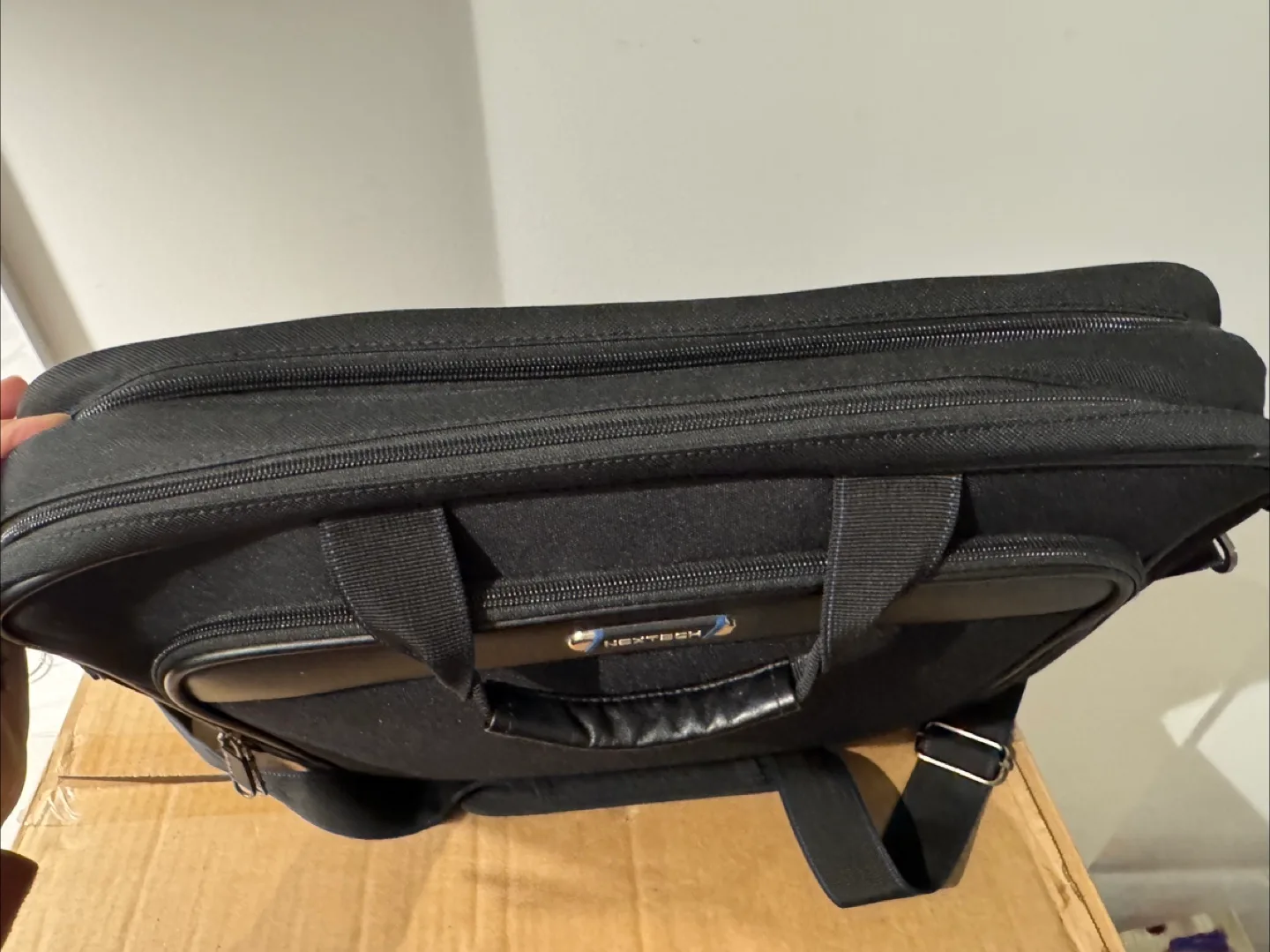 NextTech Black Laptop Briefcase thumbnail