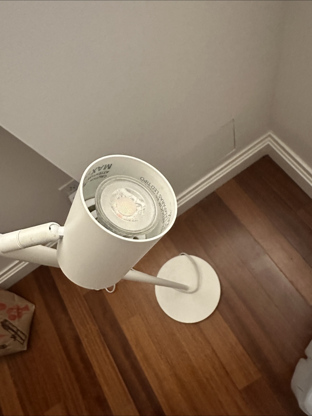 IKEA NYMÅNE Floor Lamp White - photo 5