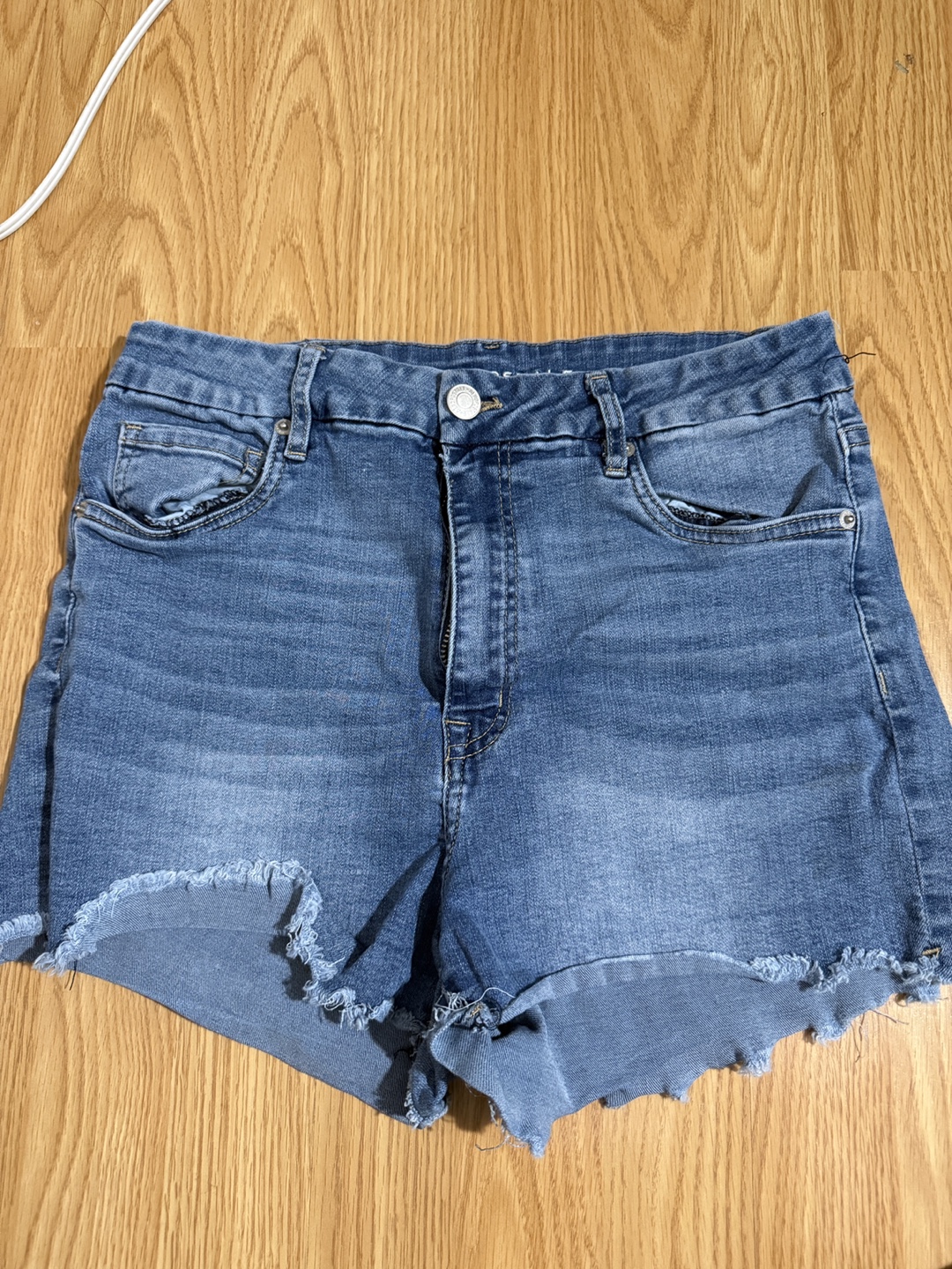 Two pairs of Aeropostale denim shorts - photo 3