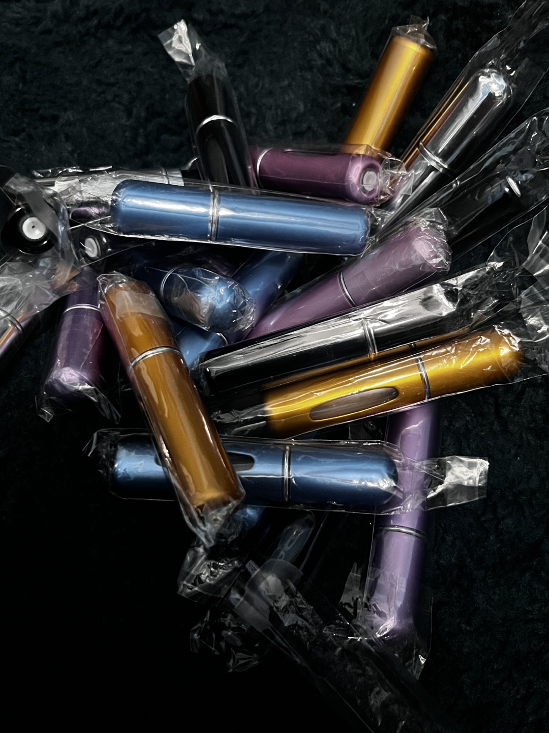 Perfume atomizer bottles, Refillable pump
