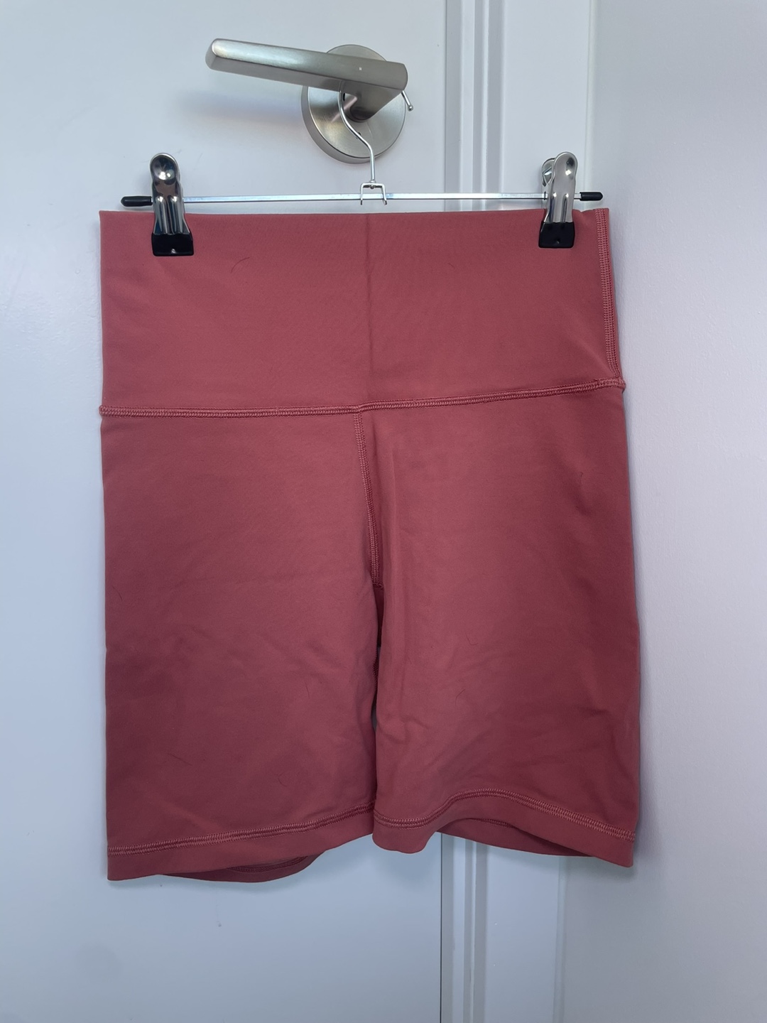 TNA High-Waisted Bike Shorts - Dusty Rose
