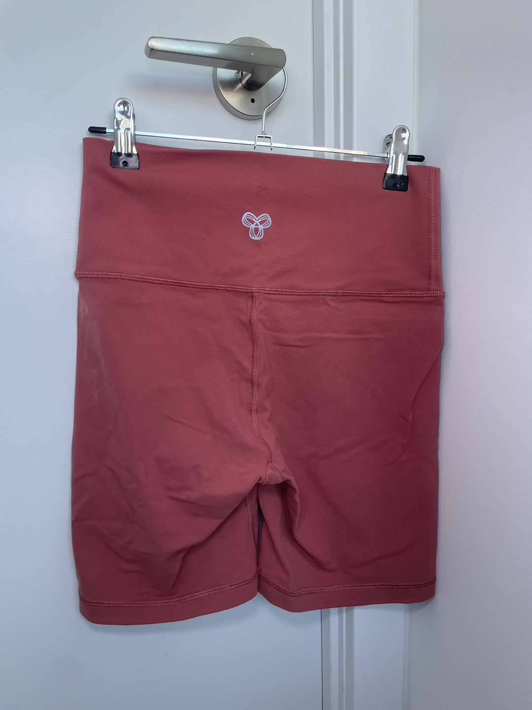 TNA High-Waisted Bike Shorts - Dusty Rose - photo 2
