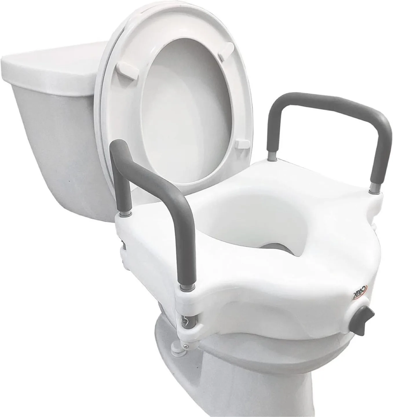 Brand New 5” Toilet Seat Riser with Handles - New thumbnail