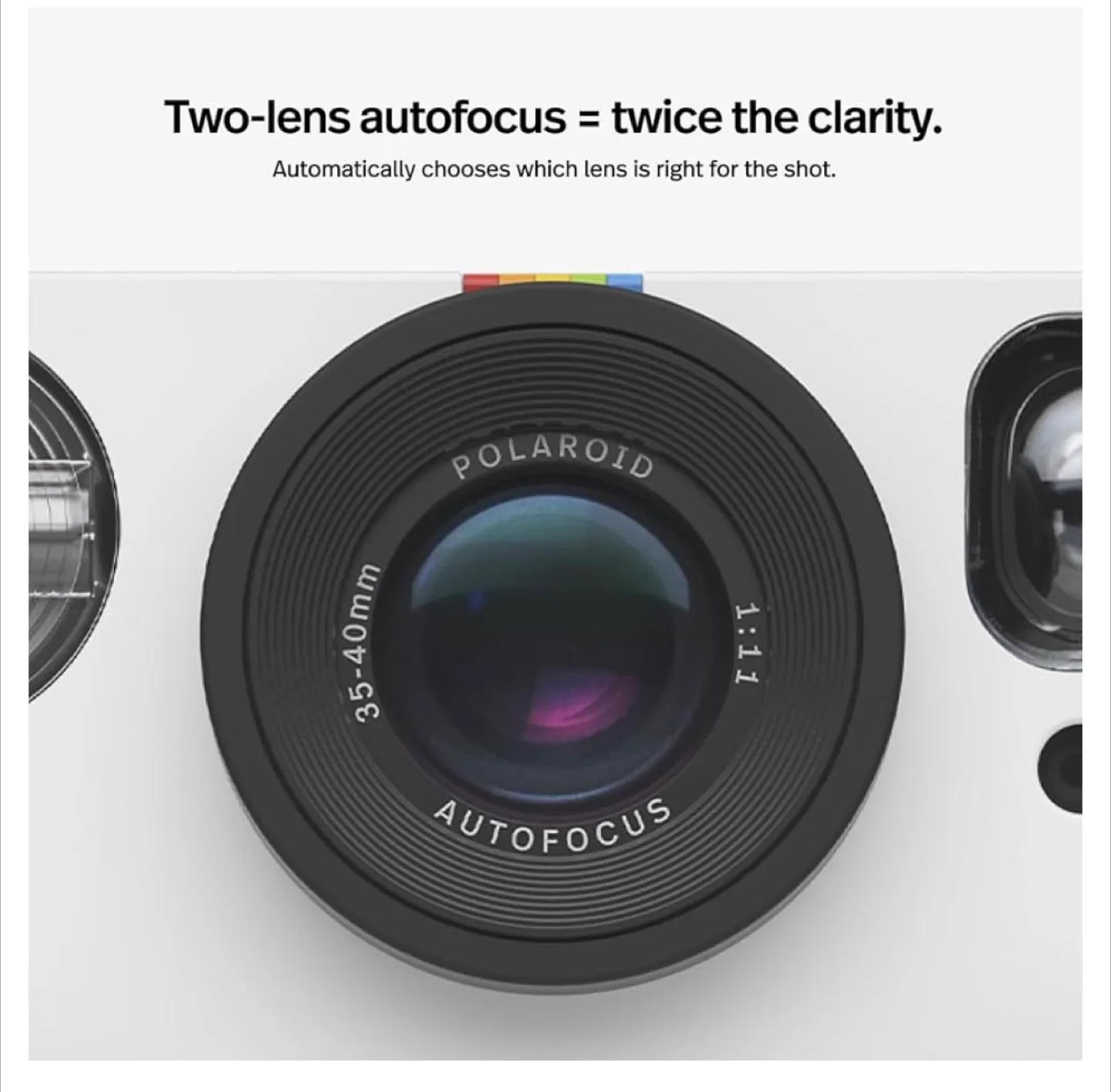 Polaroid Now i-Type Camera 2nd Generation - Black. Sealed. image indicator(7)