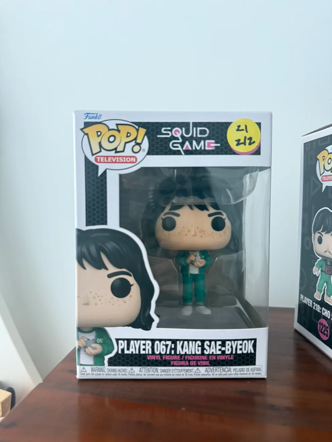 Funko Pop! Squid Game Player 067: Kang Sae-Byeok #212 thumbnail