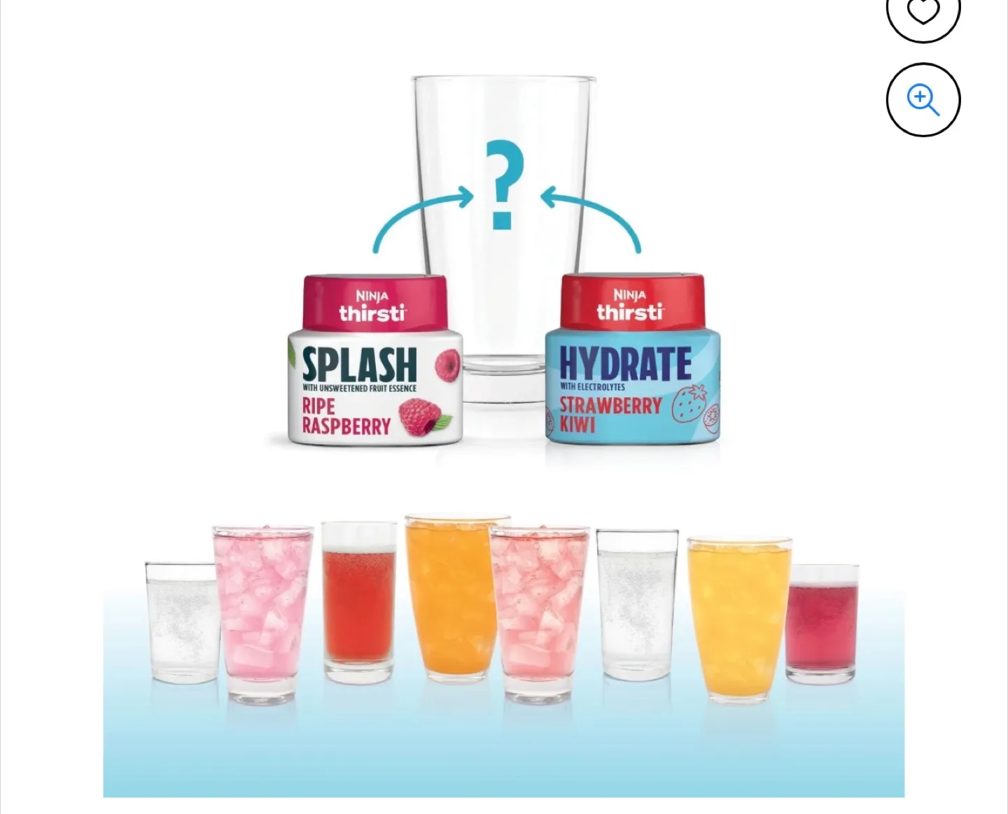 Ninja Thirst Sparkling Water & Flavour Maker image indicator(2)