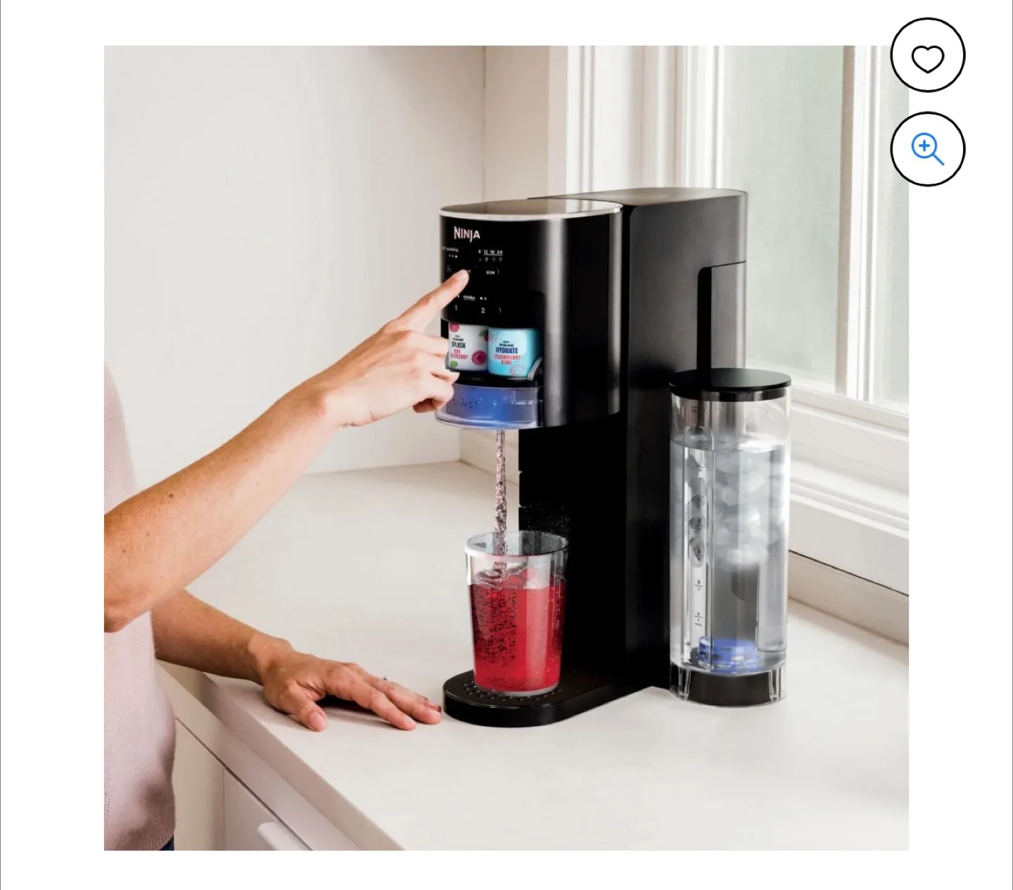 Ninja Thirst Sparkling Water & Flavour Maker image indicator(6)