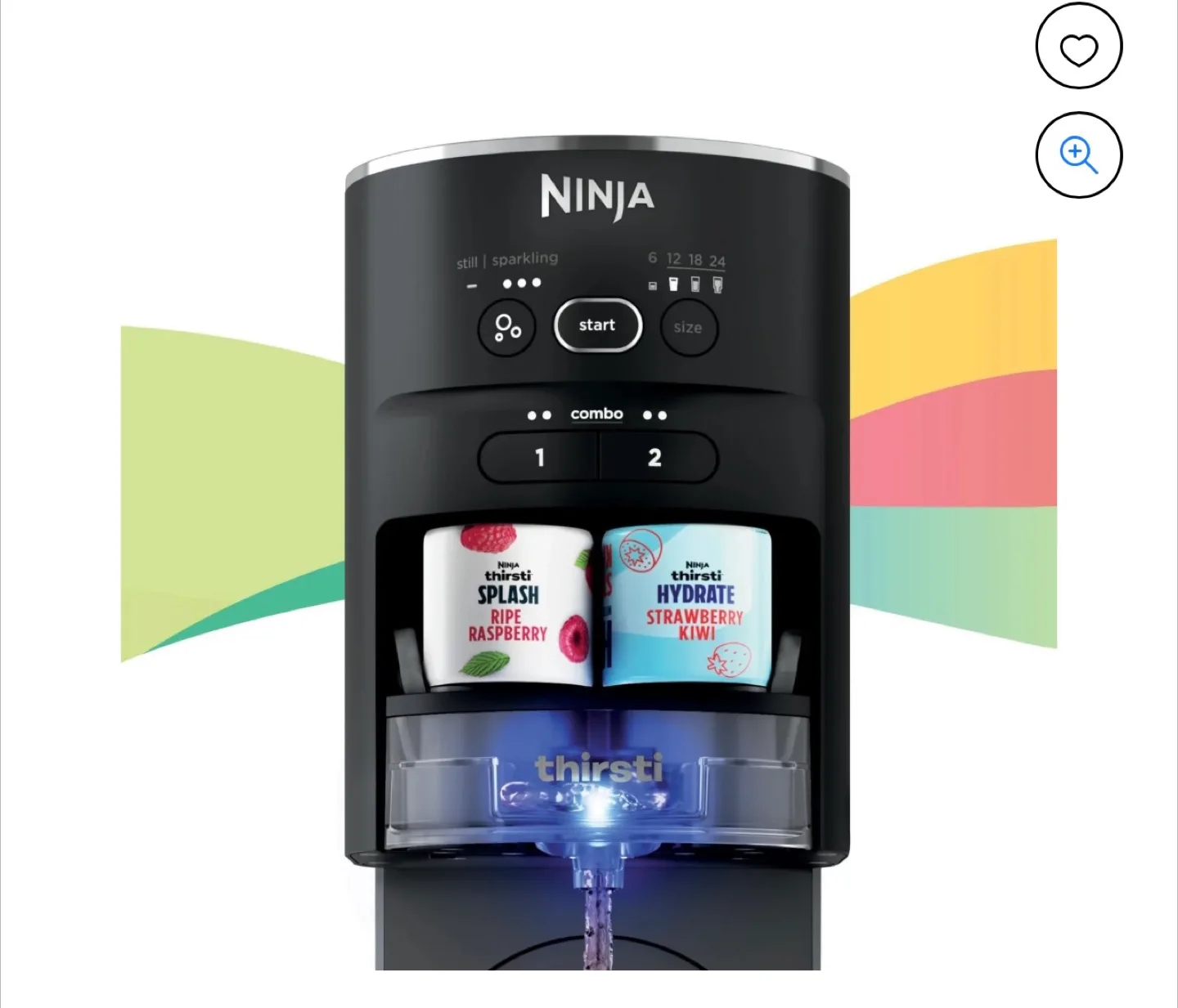 Ninja Thirst Sparkling Water & Flavour Maker image indicator(5)