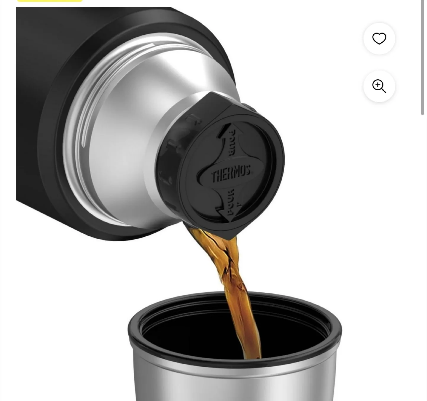 Thermos Vacuum Insulated Stainless Steel Bottle image indicator(2)