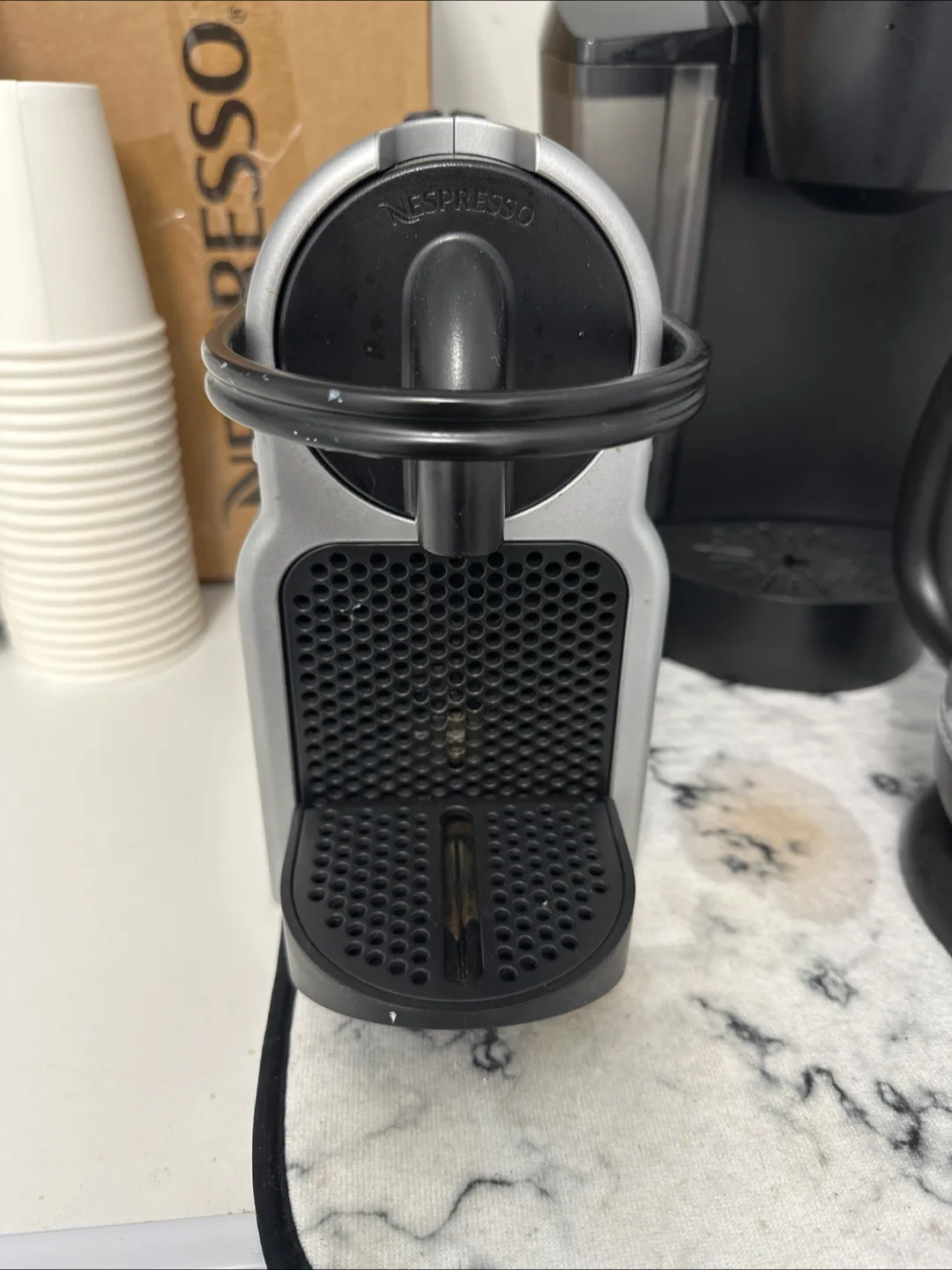 Nespresso Essenza Mini Coffee Machine - Silver thumbnail