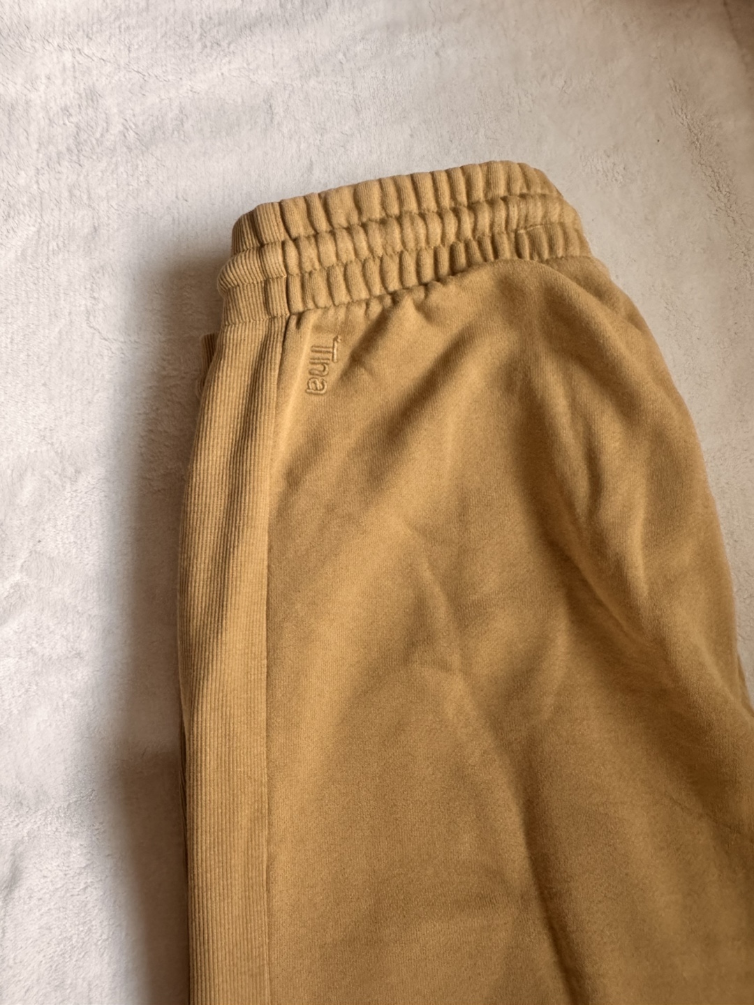 Tna Cozy Fleece Joggers - Tan