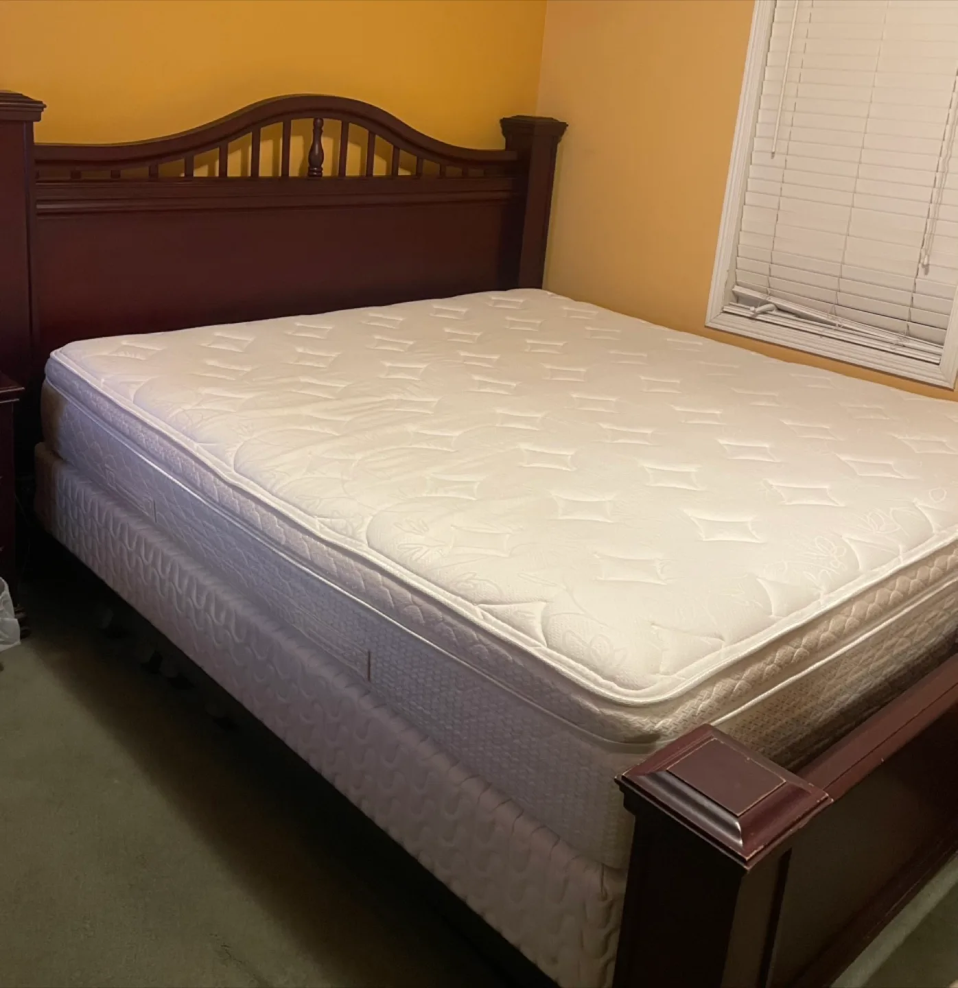 King Size Bed Frame and Mattress Set image indicator(3)
