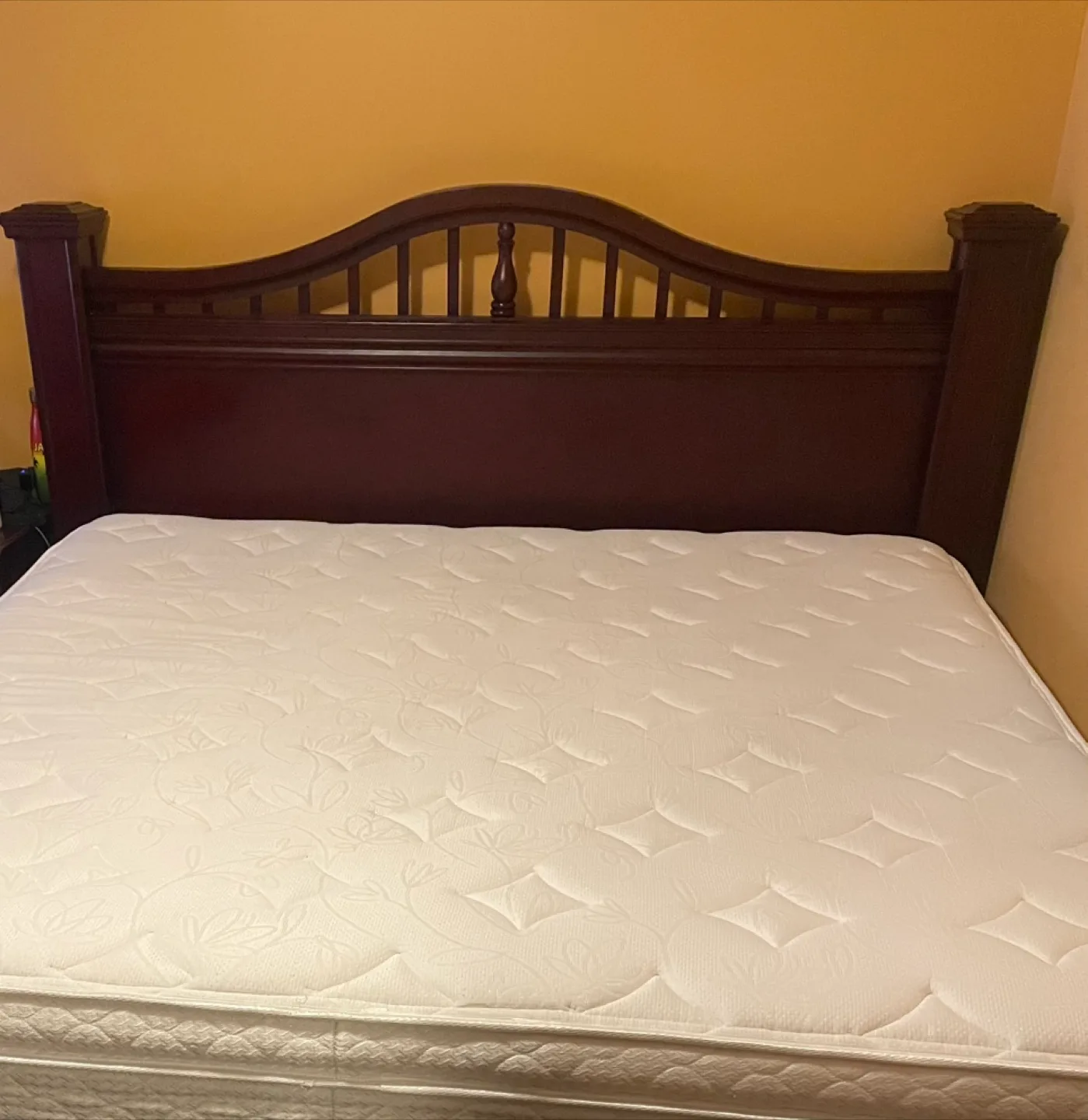 King Size Bed Frame and Mattress Set image indicator(2)